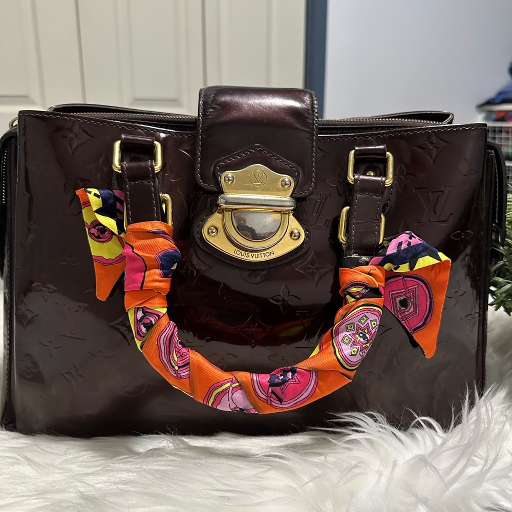 Louis Vuitton Amaranthe in Patent Vernis Leather Melrose Avenue bag - Picture 2 of 16
